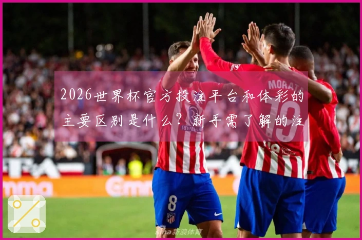 2026世界杯官方投注平台和体彩的主要区别是什么？新手需了解的注意事项