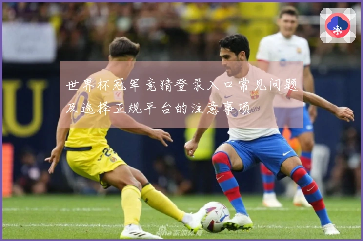 世界杯冠军竞猜登录入口常见问题及选择正规平台的注意事项